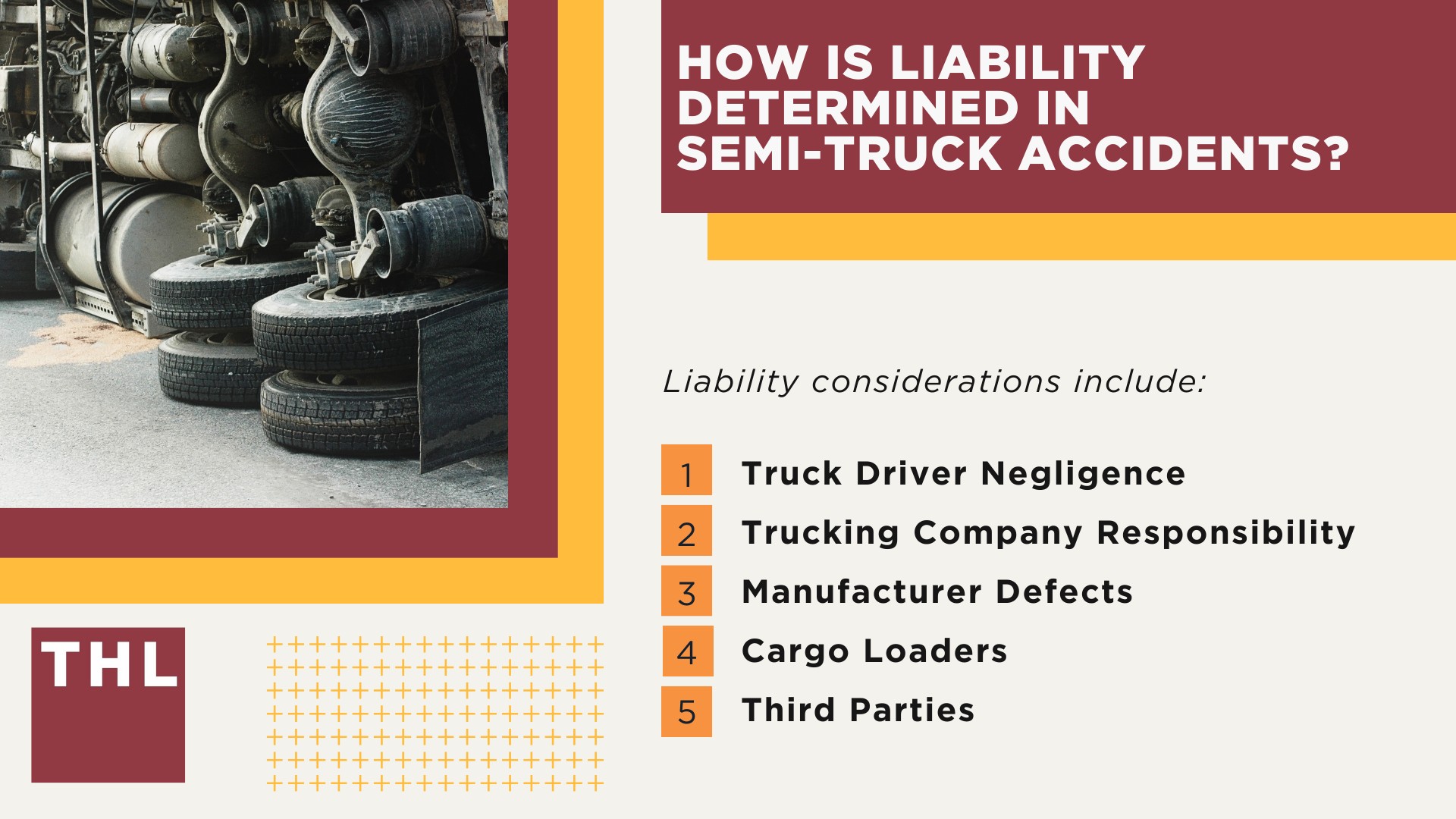 Brookfield Truck Accident Lawyer; How Can a Brookfield Truck Accident Lawyer from TorHoerman Law Help You; How Much Does it Cost to Hire a Brookfield Truck Accident Attorney from TorHoerman Law;  Meet Our Brookfield Truck Accident Attorneys; Our Founder and Experienced Truck Accident Lawyer_ Tor Hoerman; Our Brookfield Truck Accident Lawyers Get Results; What To Do After a Truck Accident in Brookfield, IL; Gathering Evidence for a Truck Accident Case; Common Damages in Truck Accident Cases; The Legal Process for Truck Accident Claims in Brookfield; How is Liability Determined in Semi-Truck Accidents