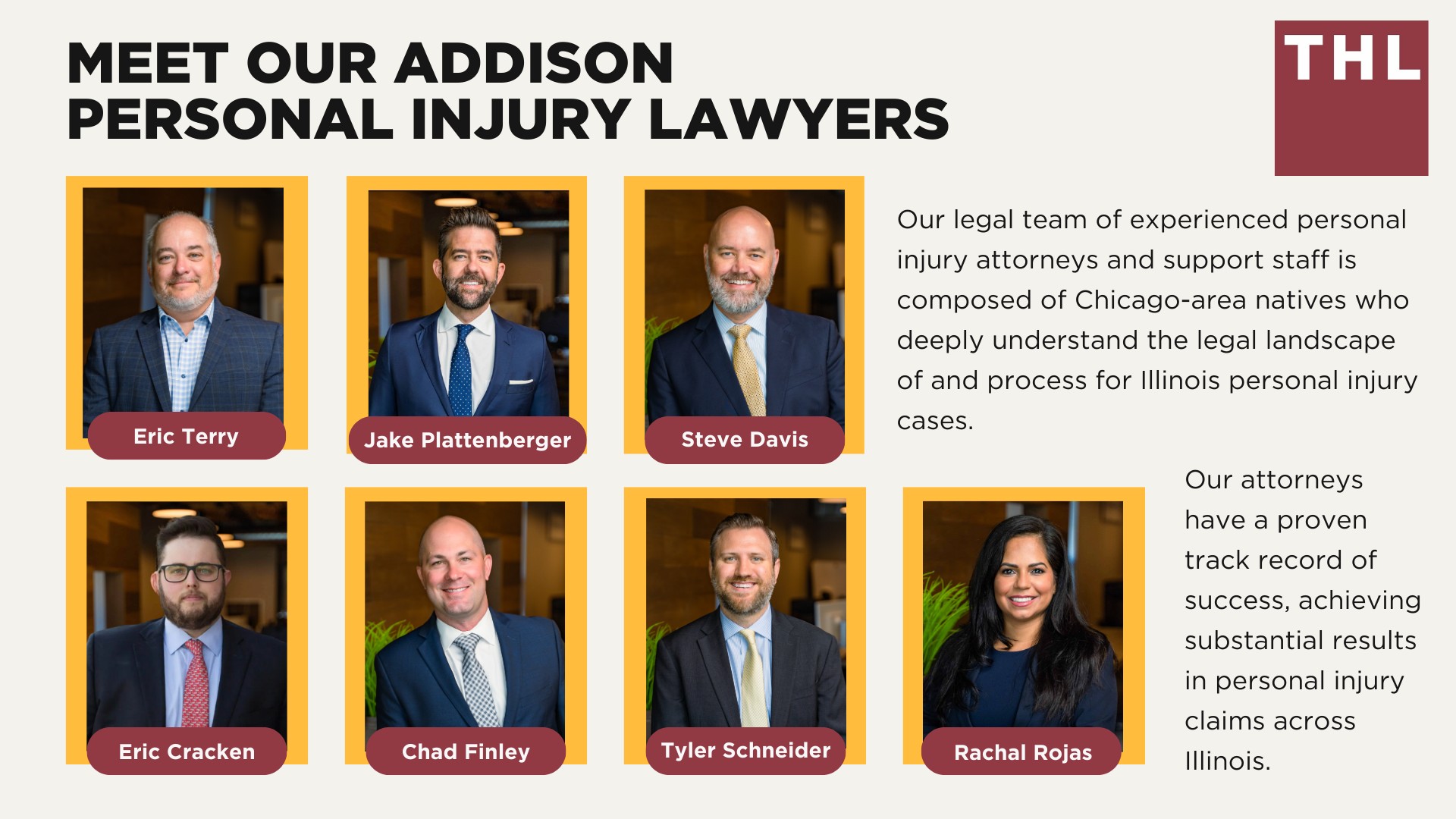 Personal Injury Lawyer Addison; Meet Our Addison Personal Injury Lawyers