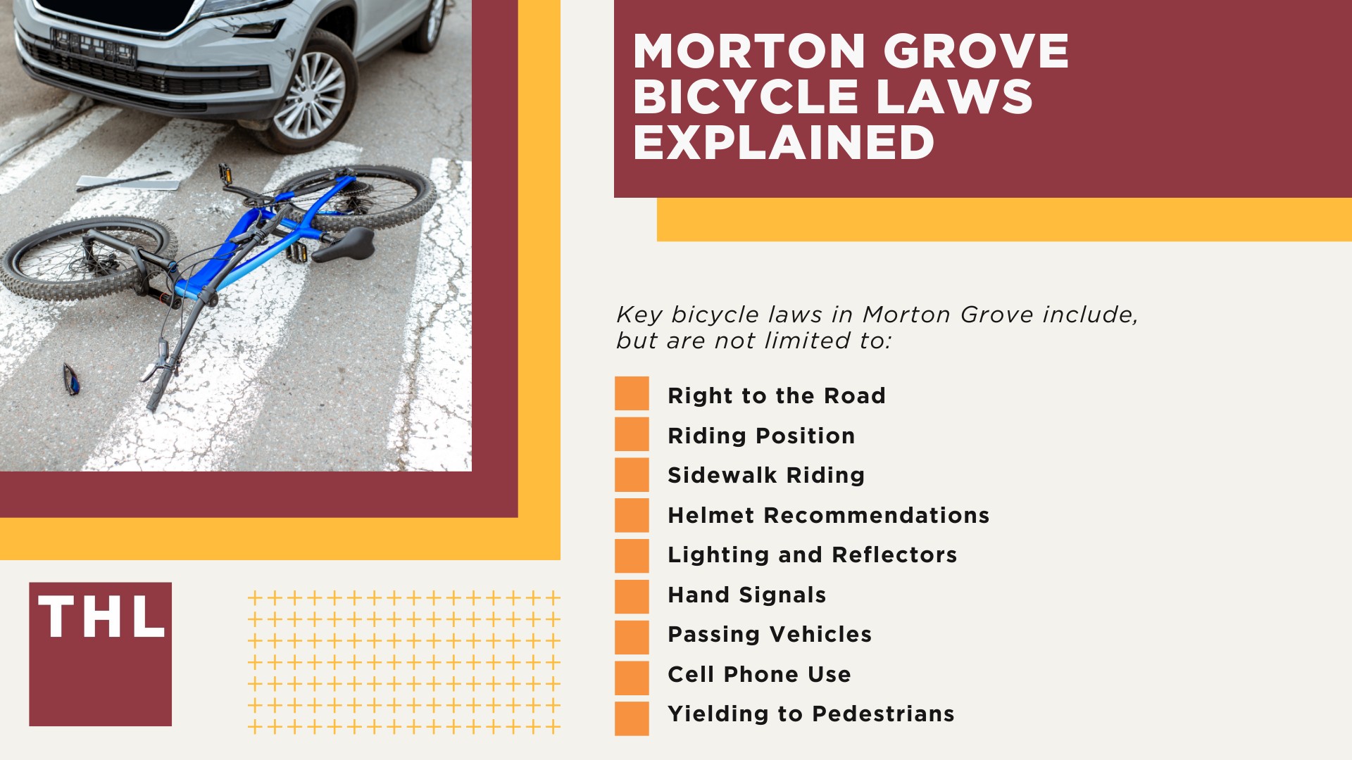 Morton Grove Bike Accident Lawyer; Meet Our Morton Grove Bicycle Accident Lawyers; Our Founder and Morton Grove Bicycle Accident Lawyer_ Tor Hoerman; How Much Does it Cost to Hire a Morton Grove Bicycle Accident Lawyer; What To Do After a Bicycle Accident in Morton Grove_ Steps to Take; Gathering Evidence for a Bicycle Accident Claim; Damages in Personal Injury Cases for Bike Accidents; Morton Grove Bicycle Laws Explained