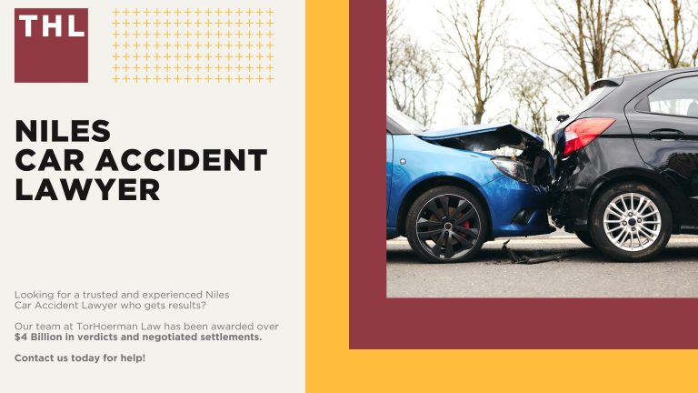 Niles Car Accident Lawyer; Meet Our Niles Car Accident Lawyers; Our Founder and Experienced Niles Car Accident Lawyer_ Tor Hoerman; Our Niles Car Accident Lawyers Get Results; We Provide a Hands-Off Legal Experience for Car Accident Victims; How Much Does it Cost to Hire a Niles Car Accident Lawyer from TorHoerman Law; What to Do After a Car Accident in Niles, IL; Gathering Evidence for a Car Accident Injury Claim; Damages in Niles Car Accident Cases; The Legal Process for a Niles Car Accident Claim Explained; Chicago Car Accident Statistics; What are the Most Common Causes of Car Accidents in Chicago; Common Car Accident Injuries; Do You Need Help from a Niles Car Accident Attorney; TorHoerman Law_ Your Trusted Niles Car Accident Lawyers