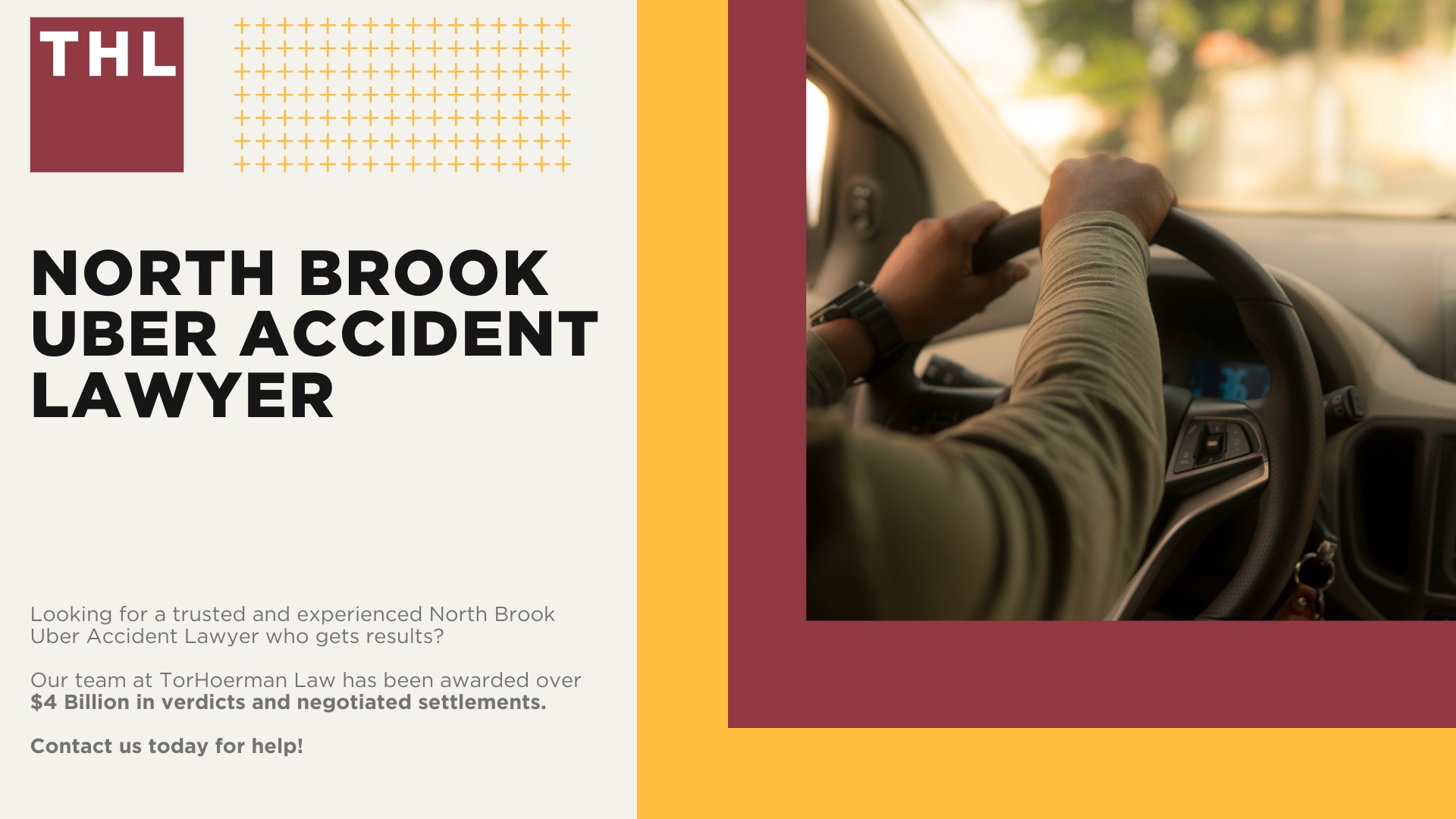 North Brook Uber Accident Lawyer; Meet Our Team of North Brook Uber Accident Lawyers; Our Founder and Experienced North Brook Uber Accident Lawyer_ Tor Hoerman; How Much Does it Cost to Hire an Uber Accident Attorney; What to Do After an Uber Accident in North Brook_ Steps to Take; Can I Sue Uber or Lyft for My Injuries in a Rideshare Accident; What is the Legal Process for Uber or Lyft Accident Claims in North Brook; Gathering Evidence for an Uber Accident Lawsuit; Damages in Rideshare Accident Cases; TorHoerman Law_ The Uber Accident Attorneys North Brook Trusts