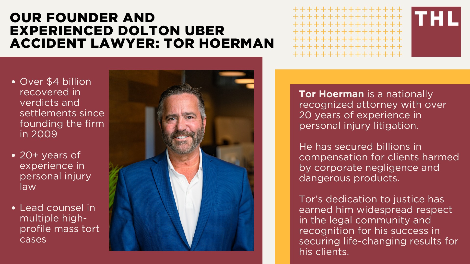 Dolton Uber Accident Lawyer; Meet Our Team of Dolton Uber Accident Lawyers; Our Founder and Experienced Dolton Uber Accident Lawyer_ Tor Hoerman