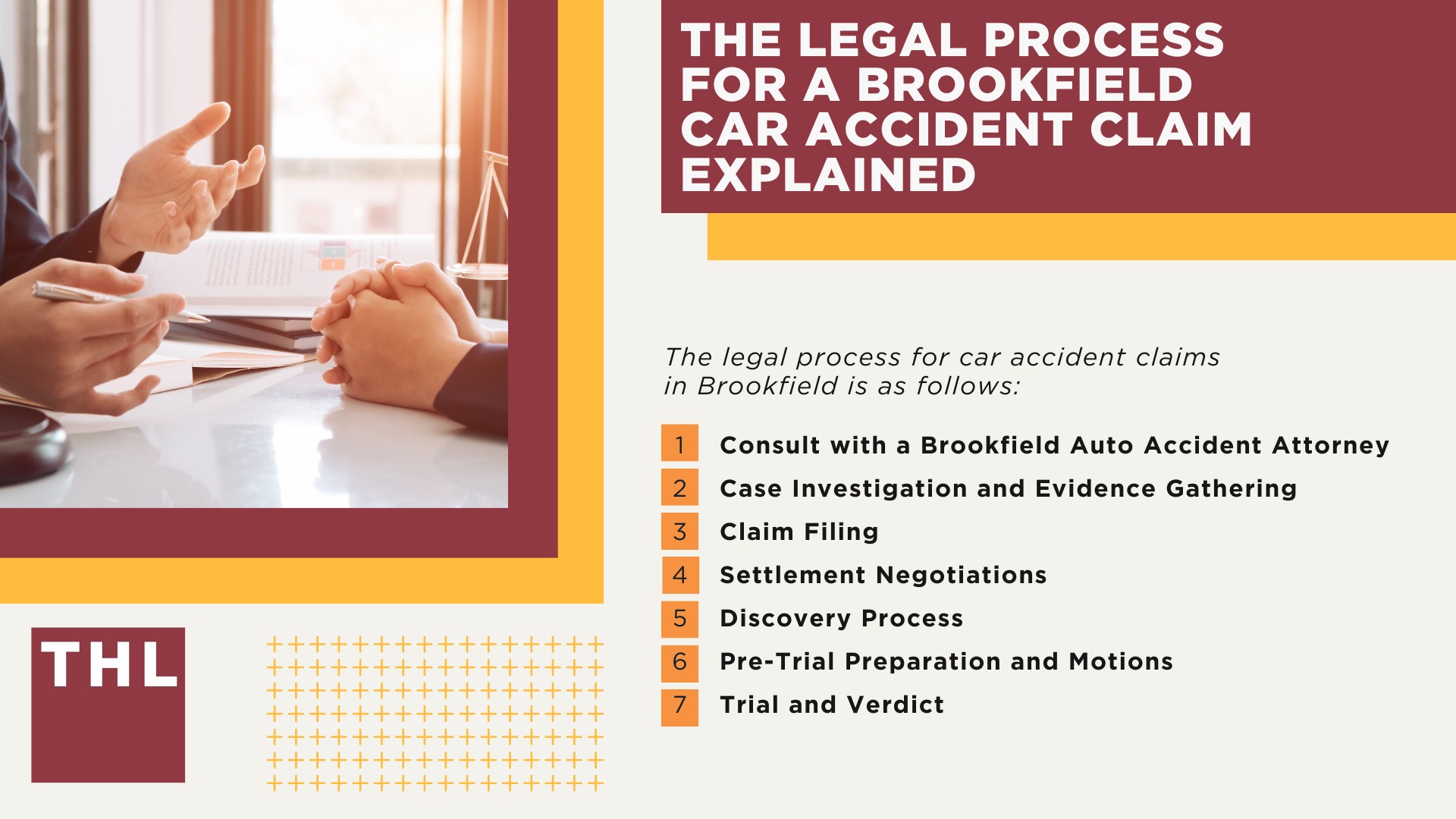 Brookfield Car Accident Lawyer; Meet Our Brookfield Car Accident Lawyers; Our Founder and Experienced Brookfield Car Accident Lawyer_ Tor Hoerman; Our Brookfield Car Accident Lawyers get results; We Provide a Hands-Off Legal Experience for Car Accident Victims; How Much Does it Cost to Hire a Brookfield Car Accident Lawyer from TorHoerman Law; What to Do After a Car Accident in Brookfield, IL; Gathering Evidence for a Car Accident Injury Claim; Damages in Brookfield Car Accident Cases; The Legal Process for a Brookfield Car Accident Claim Explained