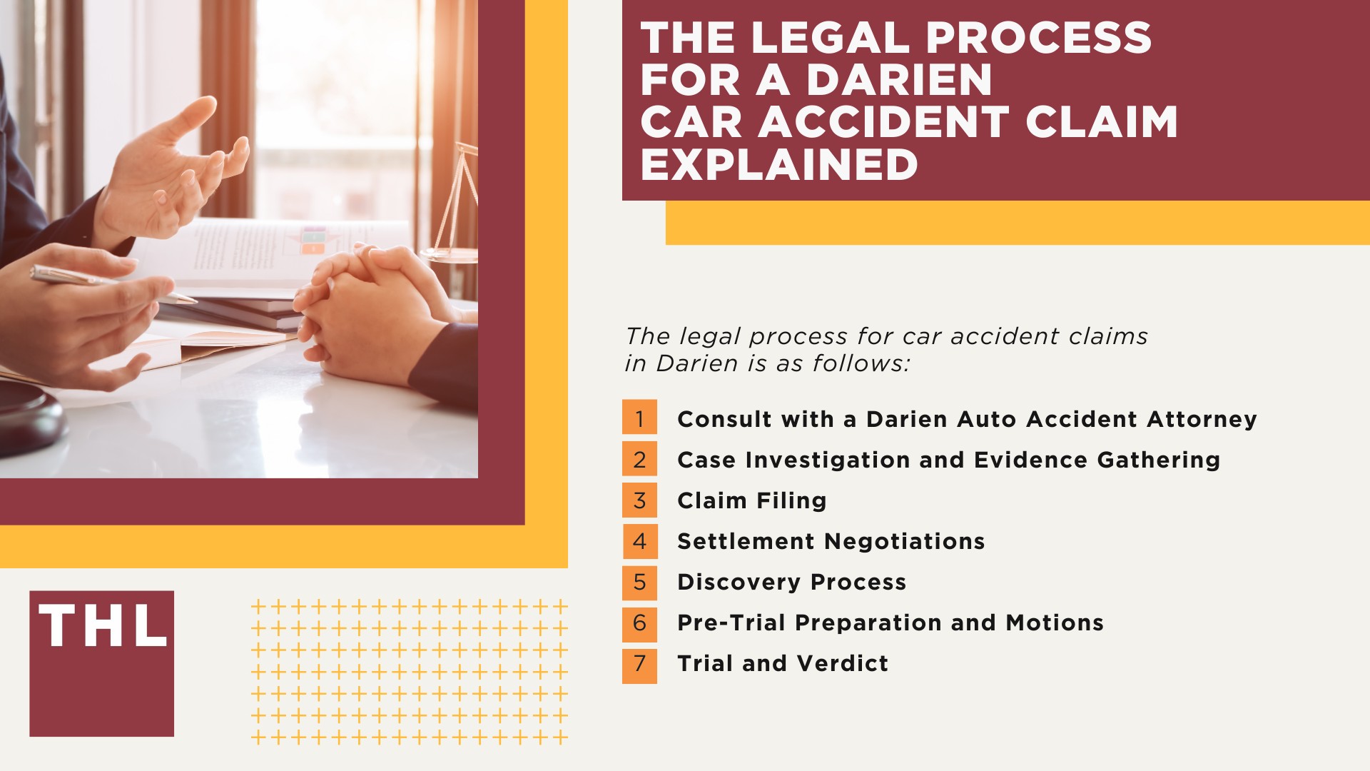 Darien Car Accident Lawyer; Meet Our Darien Car Accident Lawyers; Our Founder and Experienced Darien Car Accident Lawyer_ Tor Hoerman; Our Darien Car Accident Lawyers Get Results; We Provide a Hands-Off Legal Experience for Car Accident Victims; How Much Does it Cost to Hire a Darien Car Accident Lawyer from TorHoerman Law; What to Do After a Car Accident in Darien, IL; Gathering Evidence for a Car Accident Injury Claim; Damages in Darien Car Accident Cases; The Importance of Seeking Medical Treatment and Mitigating Injuries; The Legal Process for a Darien Car Accident Claim Explained