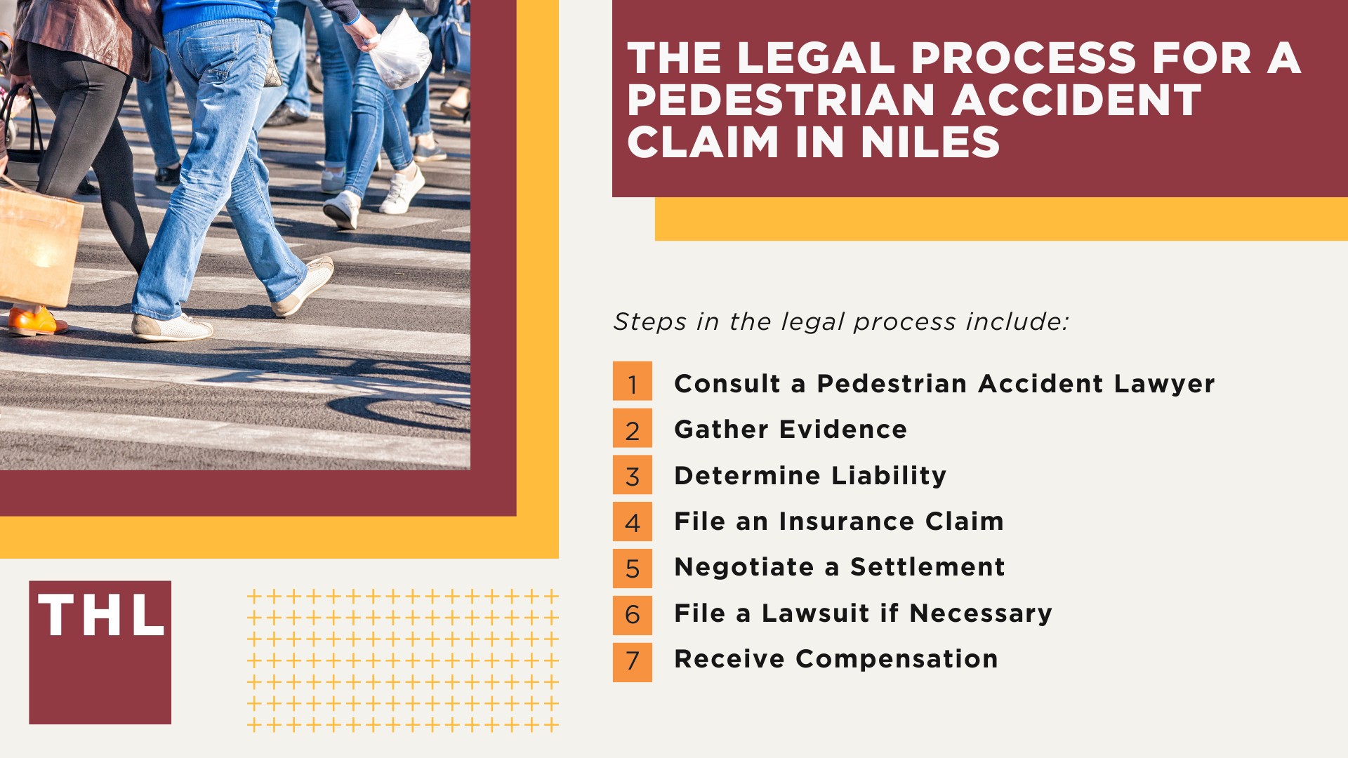 Niles Pedestrian Accident Lawyer; Meet Our Niles Pedestrian Accident Lawyers; How Much Does it Cost to Hire a Niles Pedestrian Accident Attorney; What To Do After a Pedestrian Accident in Niles; Evidence in Pedestrian Accident Claims; Damages in a Pedestrian Accident Lawsuit; The Legal Process for a Pedestrian Accident Claim in Niles