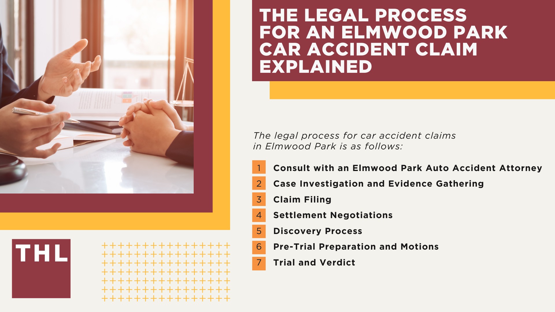 Elmwood Park Car Accident Lawyer; Meet Our Elmwood Car Accident Lawyers; Our Founder and Experienced Elmwood Park Car Accident Lawyer_ Tor Hoerman; Our Elmwood Park Car Accident Lawyers Get Results; We Provide a Hands-Off Legal Experience for Car Accident Victims; How Much Does it Cost to Hire an Elmwood Park Car Accident Lawyer from TorHoerman Law; What to Do After a Car Accident in Elmwood Park, IL; Gathering Evidence for a Car Accident Injury Claim; Damages in Elmwood Park Car Accident Cases; The Importance of Seeking Medical Treatment and Mitigating Injuries; The Legal Process for an Elmwood Park Car Accident Claim Explained