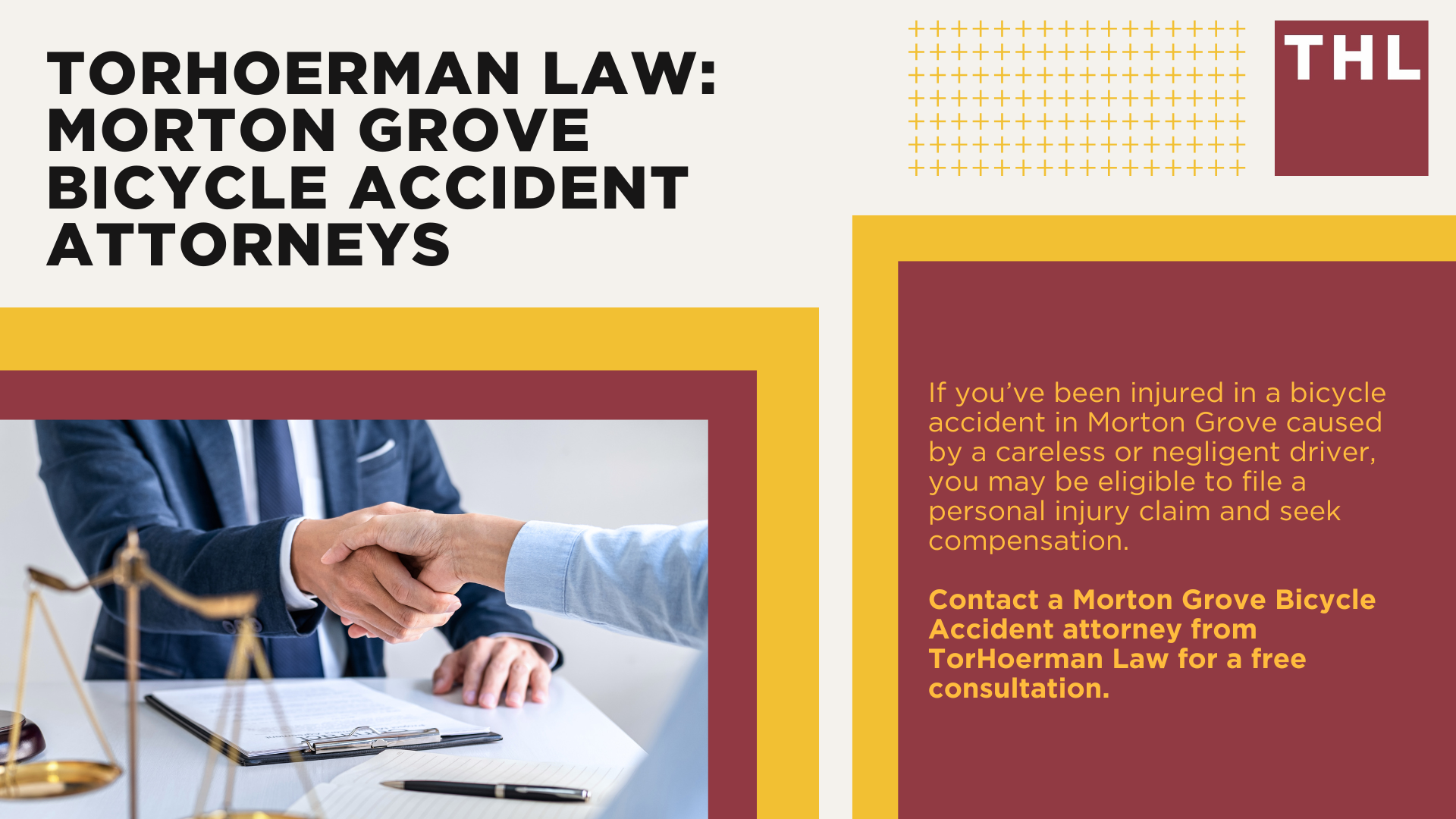 Morton Grove Bike Accident Lawyer; Meet Our Morton Grove Bicycle Accident Lawyers; Our Founder and Morton Grove Bicycle Accident Lawyer_ Tor Hoerman; How Much Does it Cost to Hire a Morton Grove Bicycle Accident Lawyer; What To Do After a Bicycle Accident in Morton Grove_ Steps to Take; Gathering Evidence for a Bicycle Accident Claim; Damages in Personal Injury Cases for Bike Accidents; Morton Grove Bicycle Laws Explained; Common Bicycle Accident Injuries; Common Causes of Bicycle Accidents in Morton Grove; TorHoerman Law_ Morton Grove Bicycle Accident Attorneys