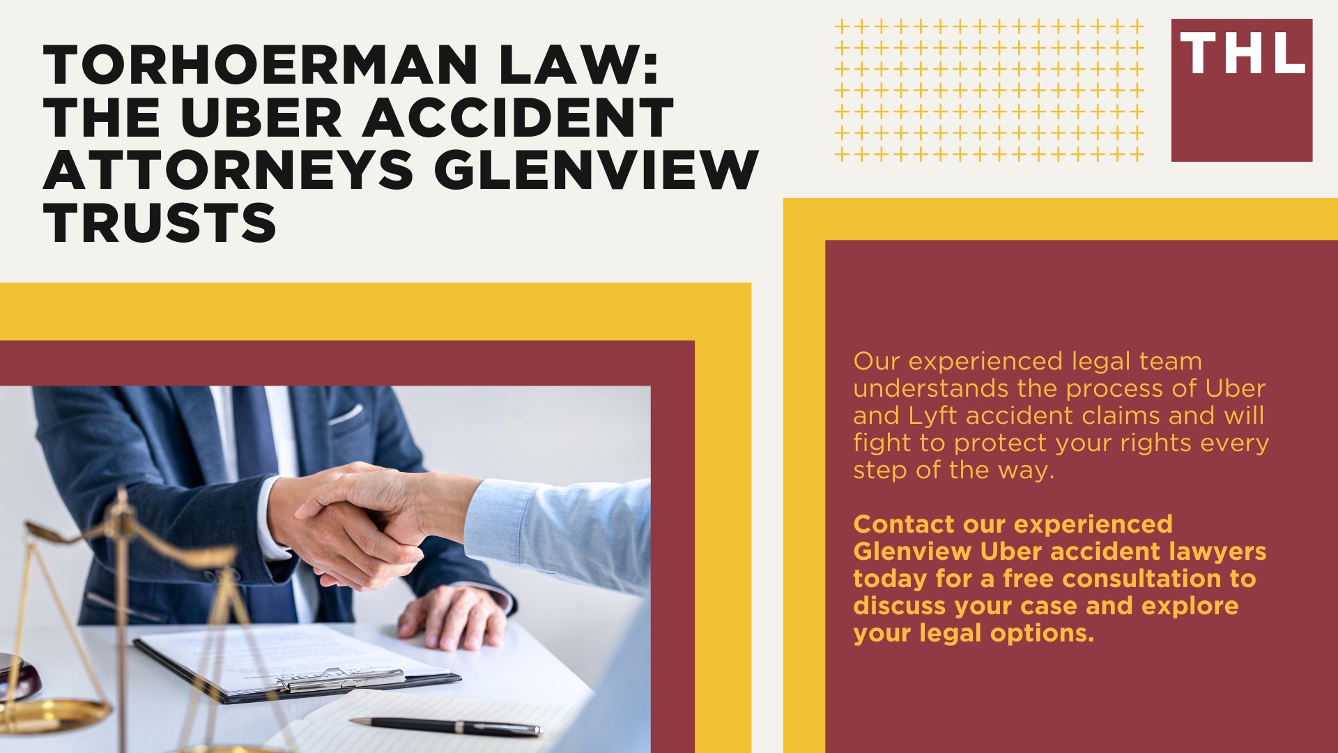 Glenview Uber Accident Lawyer; Meet Our Team of Glenview Uber Accident Lawyers; Our Founder and Experienced Glenview Uber Accident Lawyer_ Tor Hoerman; How Much Does it Cost to Hire an Uber Accident Attorney; What to Do After an Uber Accident in Glenview_ Steps to Take; Can I Sue Uber or Lyft for My Injuries in a Rideshare Accident; What is the Legal Process for Uber or Lyft Accident Claims in Glenview; Gathering Evidence for an Uber Accident Lawsuit; Damages in Rideshare Accident Cases; TorHoerman Law_ The Uber Accident Attorneys Glenview Trusts