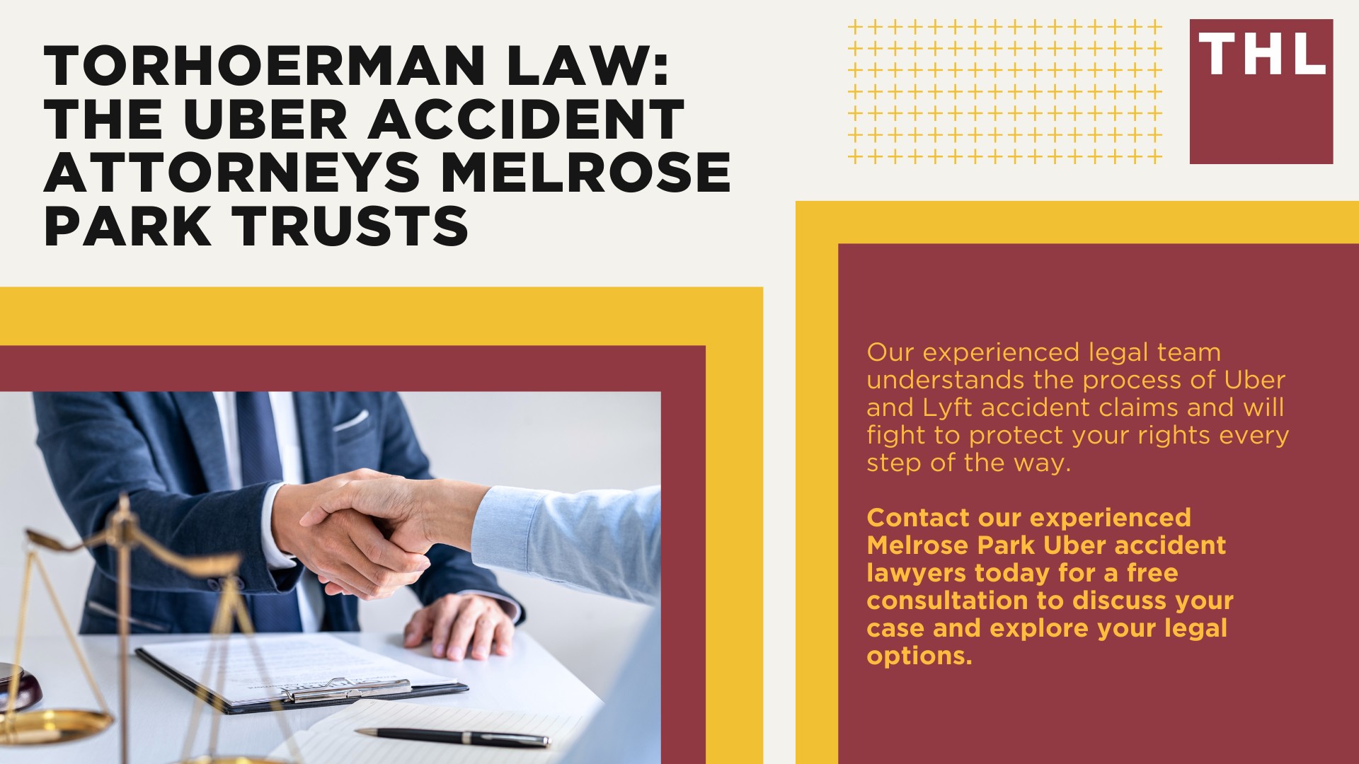 Melrose Park Uber Accident Lawyer; Meet Our Team of Melrose Park Uber Accident Lawyers; Our Founder and Experienced Melrose Park Uber Accident Lawyer_ Tor Hoerman; How Much Does it Cost to Hire an Uber Accident Attorney; What to Do After an Uber Accident in Melrose Park_ Steps to Take; Can I Sue Uber or Lyft for My Injuries in a Rideshare Accident; What is the Legal Process for Uber or Lyft Accident Claims in Melrose Park; Gathering Evidence for an Uber Accident Lawsuit; Damages in Rideshare Accident Cases; TorHoerman Law_ The Uber Accident Attorneys Melrose Park Trusts