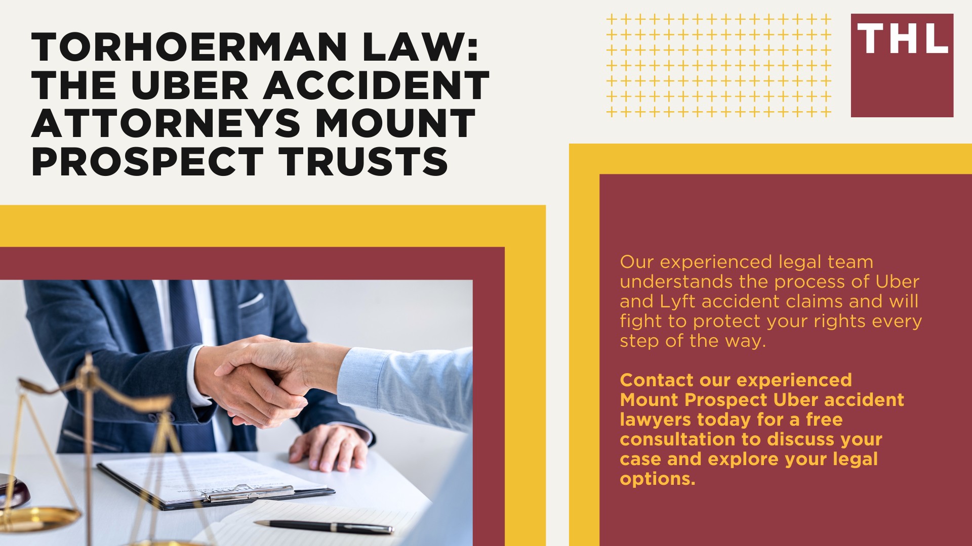 Mount Prospect Uber Accident Lawyer; Meet Our Team of Mount Prospect Uber Accident Lawyers; Our Founder and Experienced Mount Prospect Uber Accident Lawyer_ Tor Hoerman; How Much Does it Cost to Hire an Uber Accident Attorney; What to Do After an Uber Accident in Mount Prospect_ Steps to Take; Can I Sue Uber or Lyft for My Injuries in a Rideshare Accident; What is the Legal Process for Uber or Lyft Accident Claims in Mount Prospect; Gathering Evidence for an Uber Accident Lawsuit; Damages in Rideshare Accident Cases; TorHoerman Law_ The Uber Accident Attorneys Mount Prospect Trusts