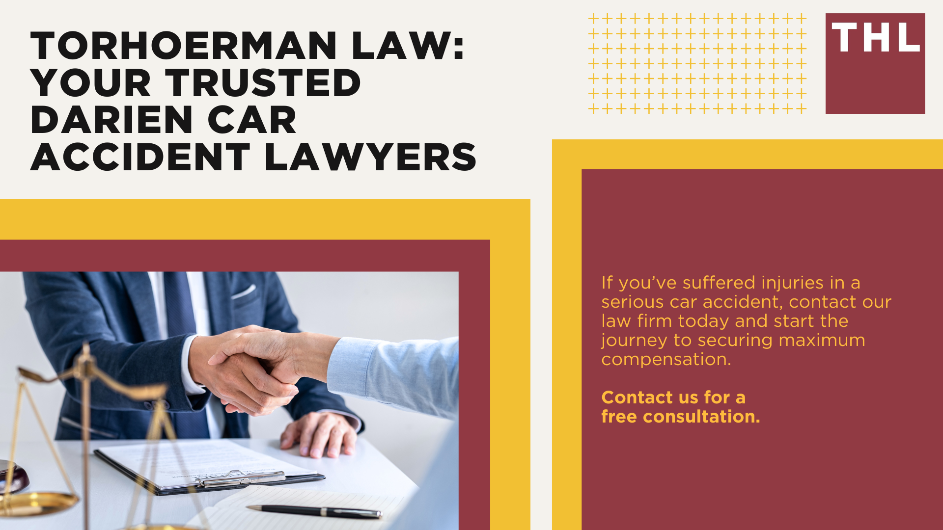 Darien Car Accident Lawyer; Meet Our Darien Car Accident Lawyers; Our Founder and Experienced Darien Car Accident Lawyer_ Tor Hoerman; Our Darien Car Accident Lawyers Get Results; We Provide a Hands-Off Legal Experience for Car Accident Victims; How Much Does it Cost to Hire a Darien Car Accident Lawyer from TorHoerman Law; What to Do After a Car Accident in Darien, IL; Gathering Evidence for a Car Accident Injury Claim; Damages in Darien Car Accident Cases; The Importance of Seeking Medical Treatment and Mitigating Injuries; The Legal Process for a Darien Car Accident Claim Explained; Chicago Car Accident Statistics; What are the Most Common Causes of Car Accidents in Chicago; Common Car Accident Injuries; Do You Need Help from a Darien Car Accident Attorney; TorHoerman Law_ Your Trusted Darien Car Accident Lawyers