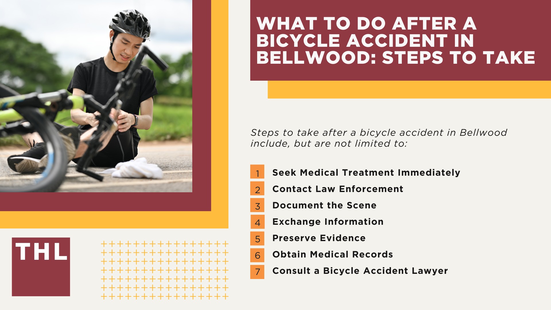 Bellwood Bike Accident Lawyer; Meet Our Bellwood Bicycle Accident Lawyers; Our Founder and Experienced Bellwood Car Accident Lawyer_ Tor Hoerman; What To Do After a Bicycle Accident in Bellwood_ Steps to Take