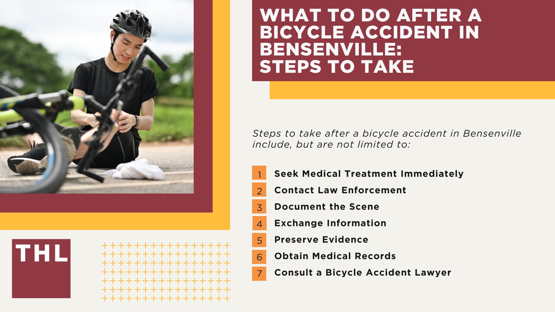 Bensenville Bike Accident Lawyer; Meet Our Bensenville Bicycle Accident Lawyers; How Much Does it Cost to Hire a Bensenville Bicycle Accident Lawyer; What To Do After a Bicycle Accident in Bensenville_ Steps to Take