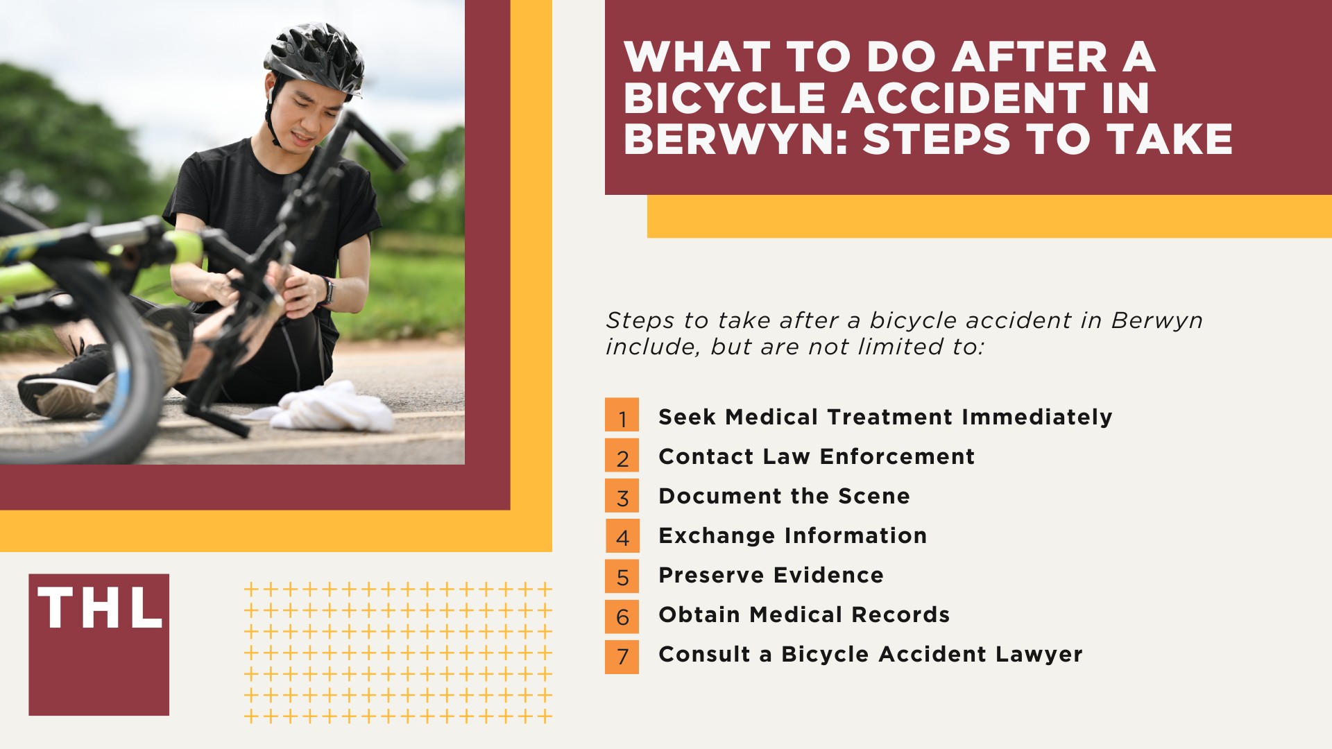 Berwyn Bike Accident Lawyer; Meet Our Berwyn Bicycle Accident Lawyers; Our Founder and Experienced Berwyn Car Accident Lawyer_ Tor Hoerman; How Much Does it Cost to Hire a Berwyn Bicycle Accident Lawyer; What To Do After a Bicycle Accident in Berwyn_ Steps to Take