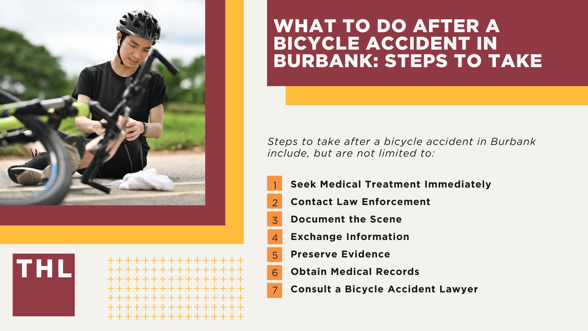 Burbank Bike Accident Lawyer; Meet Our Burbank Bicycle Accident Lawyers; Our Founder and Burbank Bicycle Accident Lawyer_ Tor Hoerman; How Much Does it Cost to Hire a Burbank Bicycle Accident Lawyer; What To Do After a Bicycle Accident in Burbank_ Steps to Take