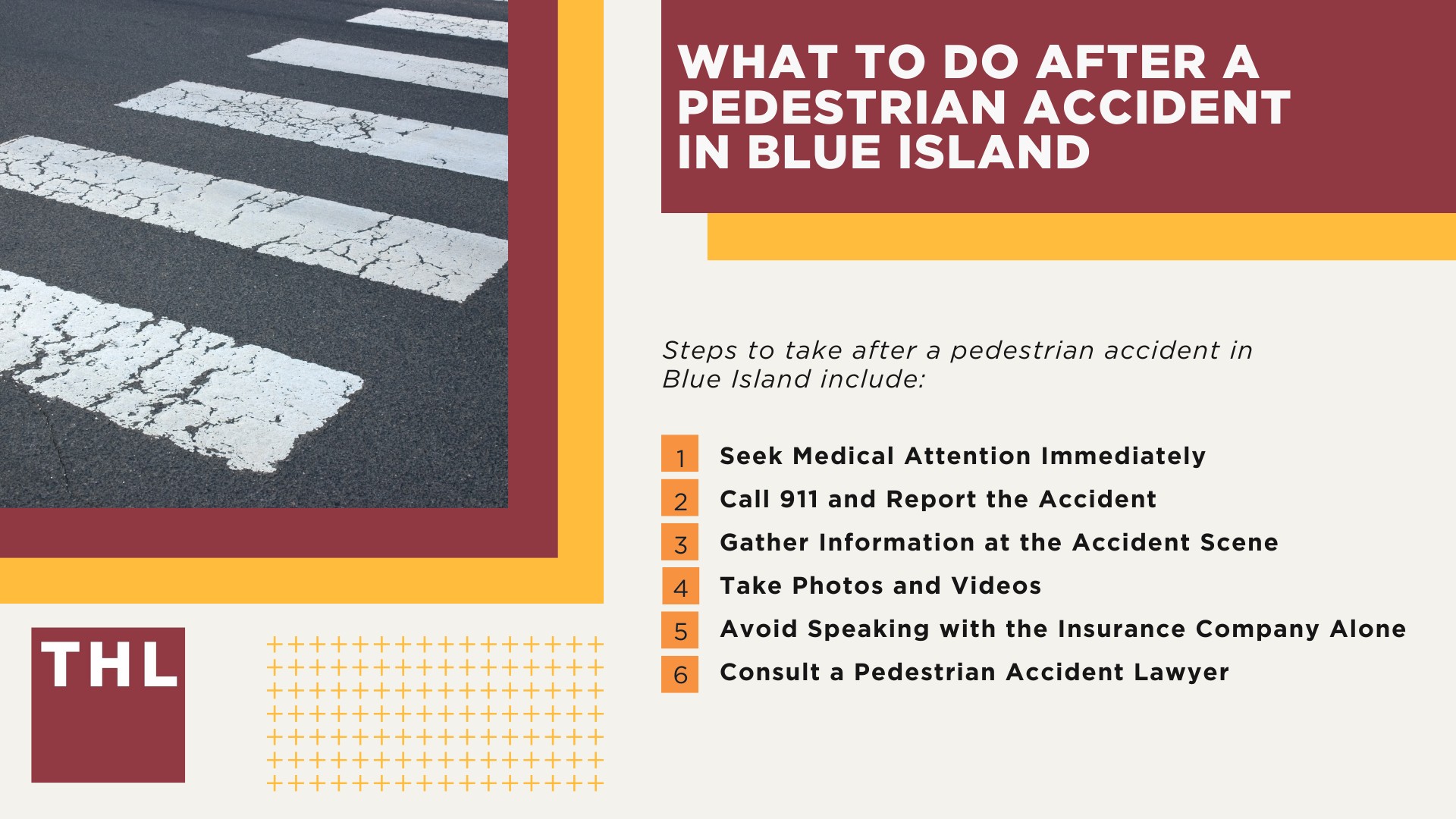 Blue Island Pedestrian Accident Lawyer; Meet Our Blue Island Pedestrian Accident Lawyers; How Much Does it Cost to Hire a Blue Island Pedestrian Accident Attorney; What To Do After a Pedestrian Accident in Blue Island