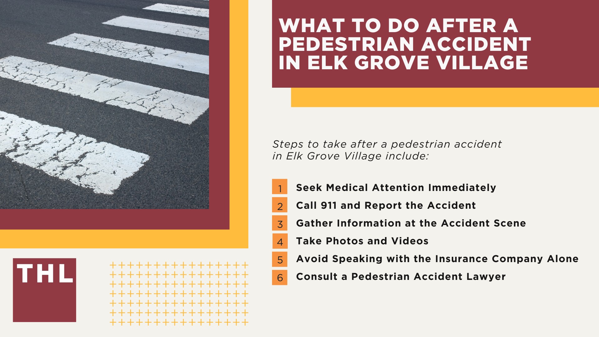 Elk Grove Village Pedestrian Accident Lawyer; Meet Our Elk Grove Village Pedestrian Accident Lawyers; How Much Does it Cost to Hire a Elk Grove Village Pedestrian Accident Attorney; What To Do After a Pedestrian Accident in Elk Grove Village