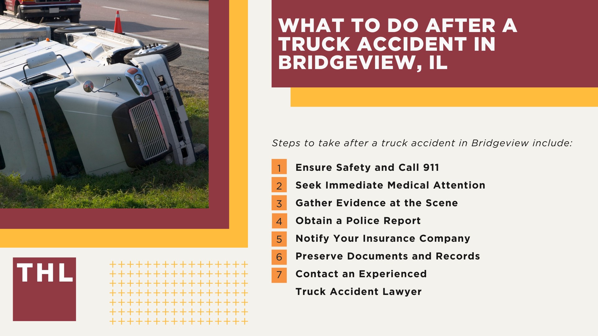 Bridgeview Truck Accident Lawyer; How Can a Bridgeview Truck Accident Lawyer from TorHoerman Law Help You; How Much Does it Cost to Hire a Bridgeview Truck Accident Attorney from TorHoerman Law;  Meet Our Bridgeview Truck Accident Attorneys; Our Founder and Experienced Truck Accident Lawyer_ Tor Hoerman; Our Bridgeview Truck Accident Lawyers Get Results; What To Do After a Truck Accident in Bridgeview, IL