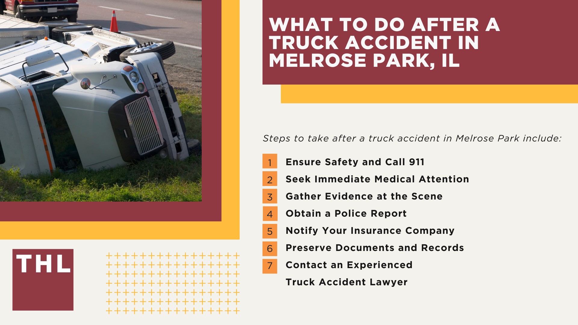 Melrose Park Truck Accident Lawyer; How Can a Melrose Park Truck Accident Lawyer from TorHoerman Law Help You; How Much Does it Cost to Hire a Melrose Park Truck Accident Attorney from TorHoerman Law;  Meet Our Melrose Park Truck Accident Attorneys; Our Founder and Experienced Truck Accident Lawyer_ Tor Hoerman; Our Melrose Park Truck Accident Lawyers Get Results; What To Do After a Truck Accident in Melrose Park, IL