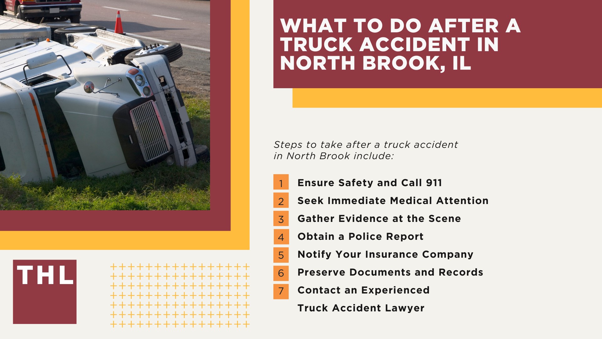 Meet Our North Brook Truck Accident Attorneys; Our Founder and Experienced Truck Accident Lawyer_ Tor Hoerman; Our North Brook Truck Accident Lawyers Get Results; What To Do After a Truck Accident in North Brook, IL