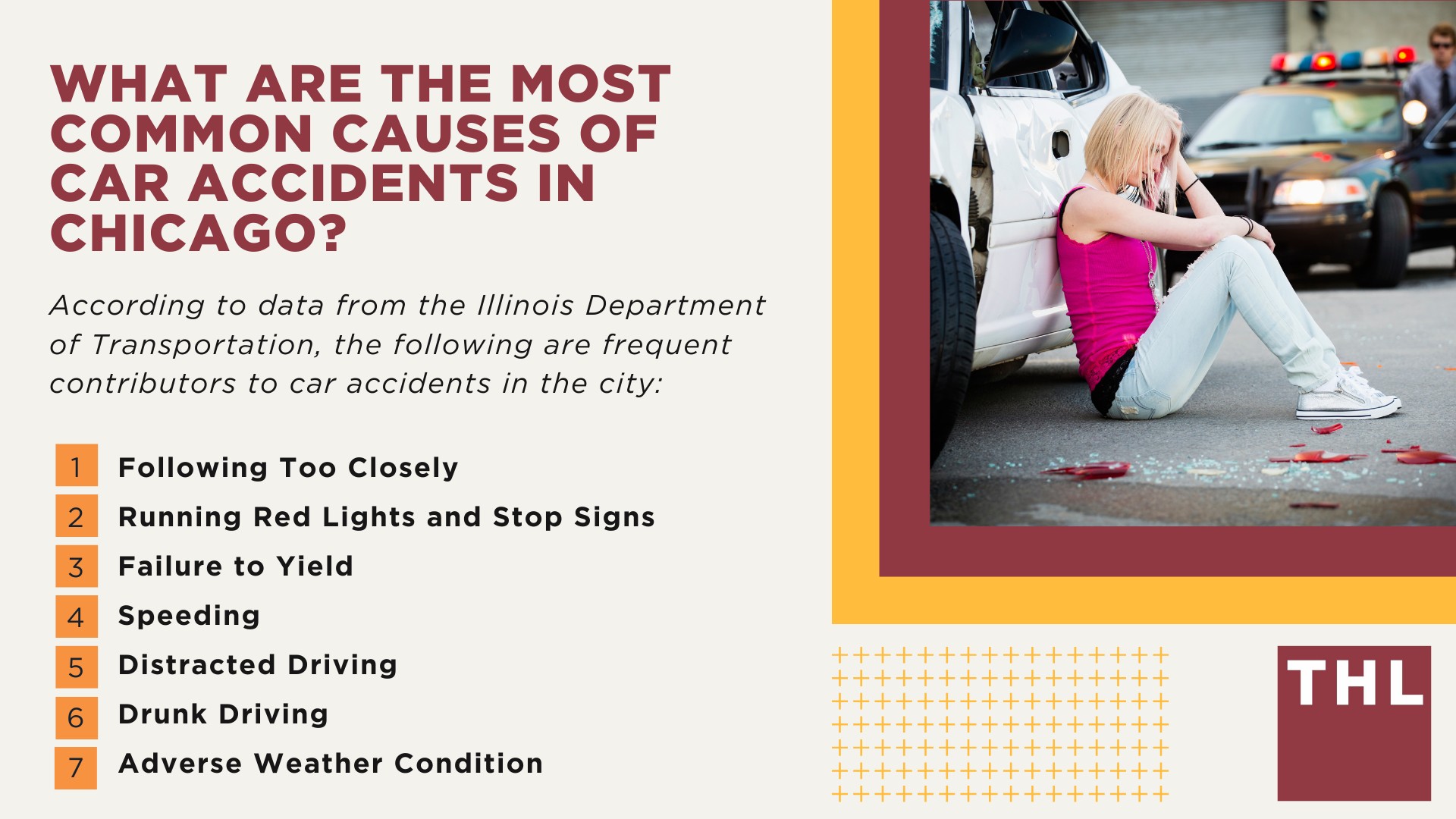 What to Do After a Car Accident in Morton Grove, IL; Gathering Evidence for a Car Accident Injury Claim; Damages in Morton Grove Car Accident Cases; The Importance of Seeking Medical Treatment and Mitigating Injuries; The Legal Process for a Morton Grove Car Accident Claim Explained; Chicago Car Accident Statistics; What are the Most Common Causes of Car Accidents in Chicago