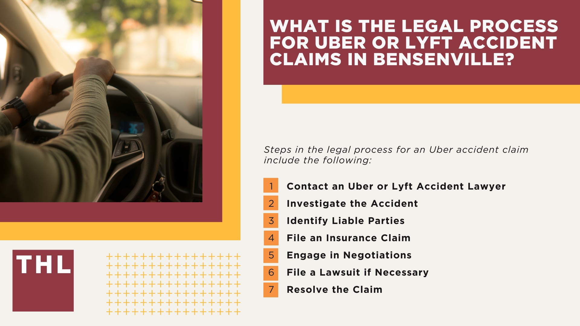 Bensenville Uber Accident Lawyer; Meet Our Team of Bensenville Uber Accident Lawyers; Our Founder and Experienced Truck Accident Lawyer_ Tor Hoerman; How Much Does it Cost to Hire an Uber Accident Attorney; What to Do After an Uber Accident in Bensenville_ Steps to Take; What is the Legal Process for Uber or Lyft Accident Claims in Bensenville