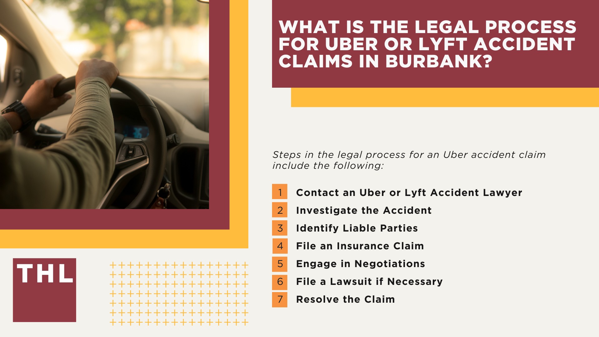 Burbank Uber Accident Lawyer; Meet Our Team of Burbank Uber Accident Lawyers; Our Founder and Experienced Burbank Uber Accident Lawyer_ Tor Hoerman; How Much Does it Cost to Hire an Uber Accident Attorney; What to Do After an Uber Accident in Burbank_ Steps to Take; Can I Sue Uber or Lyft for My Injuries in a Rideshare Accident; What is the Legal Process for Uber or Lyft Accident Claims in Burbank