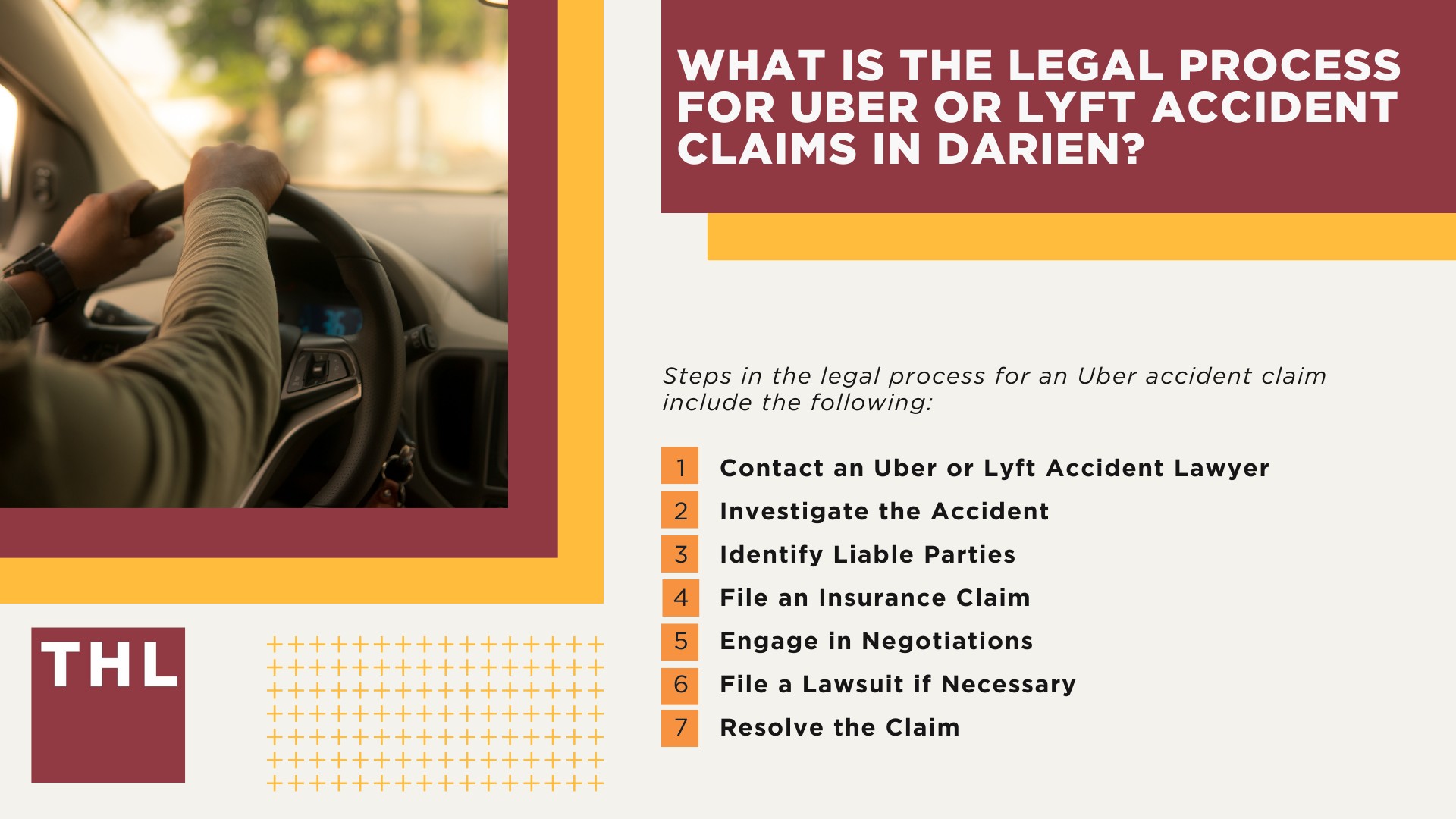 Darien Uber Accident Lawyer; Meet Our Team of Darien Uber Accident Lawyers; Our Founder and Experienced Darien Uber Accident Lawyer_ Tor Hoerman; How Much Does it Cost to Hire an Uber Accident Attorney; What to Do After an Uber Accident in Darien_ Steps to Take; Can I Sue Uber or Lyft for My Injuries in a Rideshare Accident; What is the Legal Process for Uber or Lyft Accident Claims in Darien