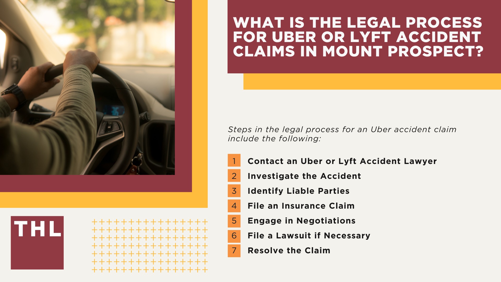 Mount Prospect Uber Accident Lawyer; Meet Our Team of Mount Prospect Uber Accident Lawyers; Our Founder and Experienced Mount Prospect Uber Accident Lawyer_ Tor Hoerman; How Much Does it Cost to Hire an Uber Accident Attorney; What to Do After an Uber Accident in Mount Prospect_ Steps to Take; Can I Sue Uber or Lyft for My Injuries in a Rideshare Accident; What is the Legal Process for Uber or Lyft Accident Claims in Mount Prospect