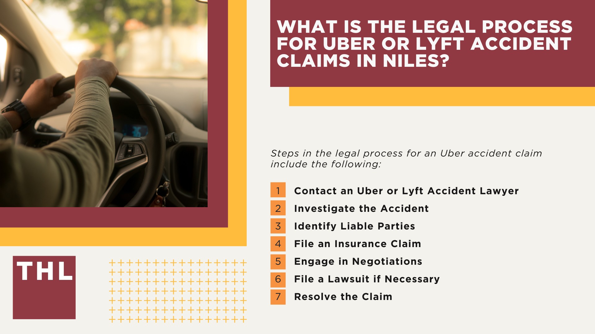 Niles Uber Accident Lawyer; Meet Our Team of Niles Uber Accident Lawyers; Our Founder and Experienced Niles Uber Accident Lawyer_ Tor Hoerman; How Much Does it Cost to Hire an Uber Accident Attorney; What to Do After an Uber Accident in Niles_ Steps to Take; Can I Sue Uber or Lyft for My Injuries in a Rideshare Accident; What is the Legal Process for Uber or Lyft Accident Claims in Niles