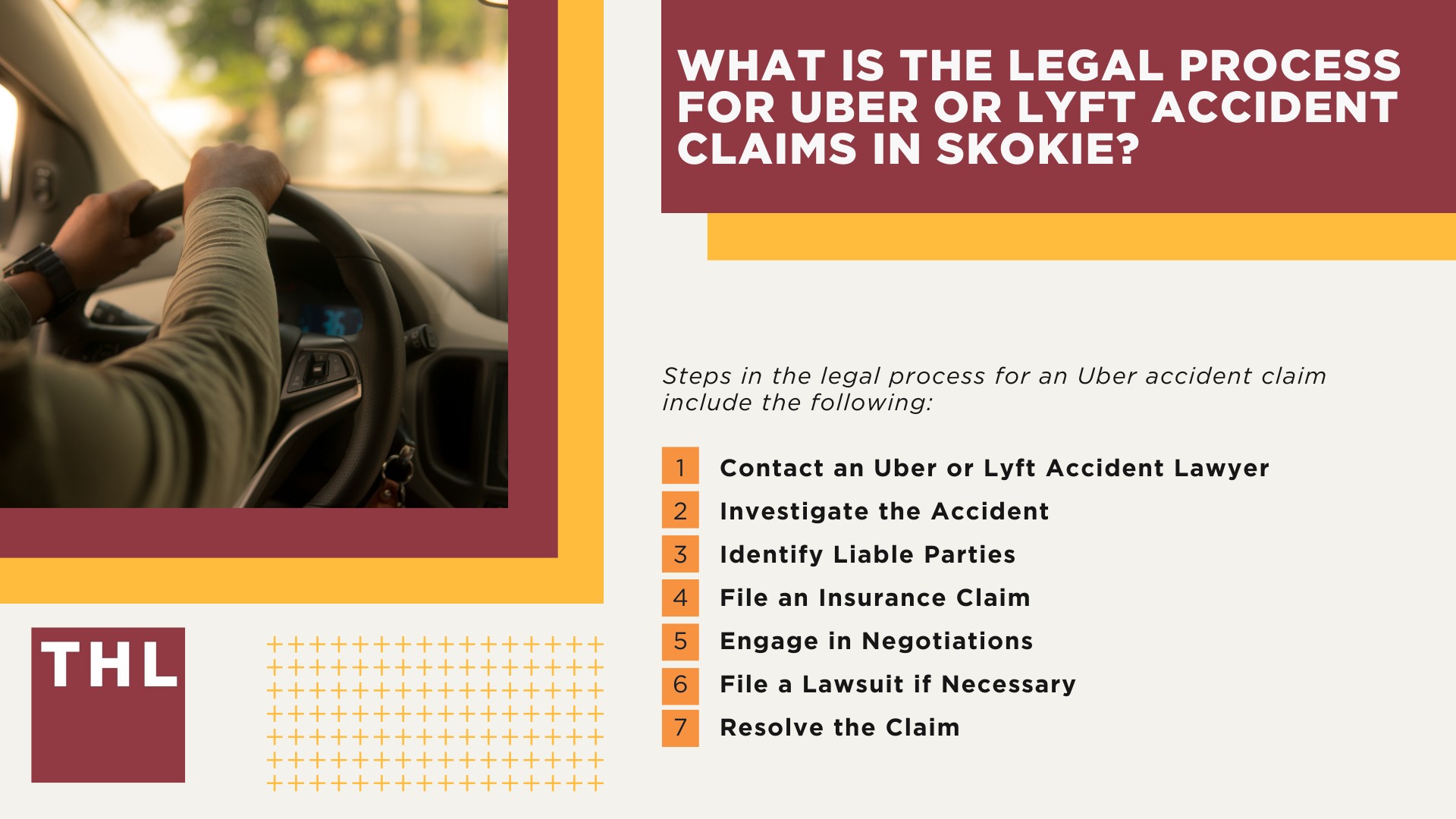 Skokie Uber Accident Lawyer; Meet Our Team of Skokie Uber Accident Lawyers; Our Founder and Experienced Skokie Uber Accident Lawyer_ Tor Hoerman; How Much Does it Cost to Hire an Uber Accident Attorney; What to Do After an Uber Accident in Skokie_ Steps to Take; Can I Sue Uber or Lyft for My Injuries in a Rideshare Accident; What is the Legal Process for Uber or Lyft Accident Claims in Skokie