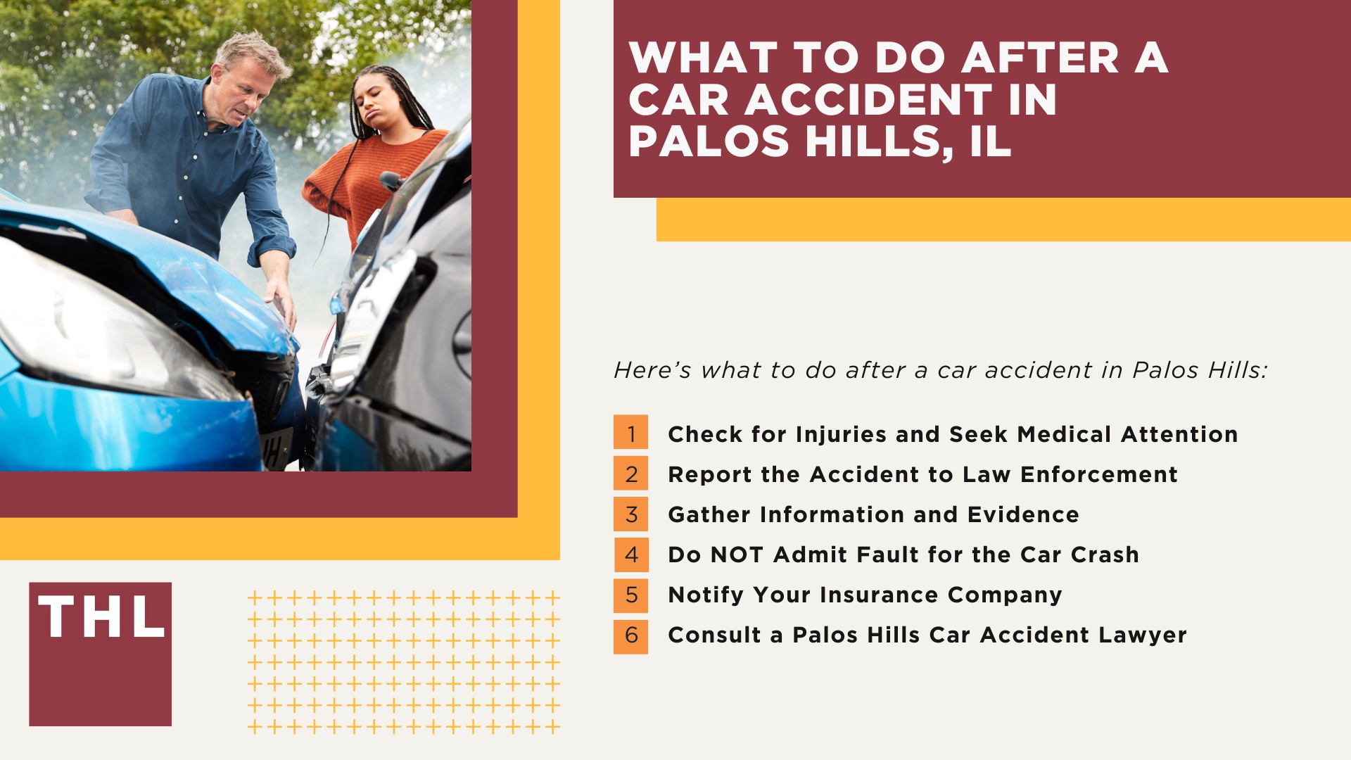 Palos Hills Car Accident Lawyer; Meet Our Palos Hills Car Accident Lawyers; Our Founder and Experienced Palos Hills Car Accident Lawyer_ Tor Hoerman; Our Palos Hills Car Accident Lawyers Get Results; We Provide a Hands-Off Legal Experience for Car Accident Victims; How Much Does it Cost to Hire a Palos Hills Car Accident Lawyer from TorHoerman Law; What to Do After a Car Accident in Palos Hills, IL